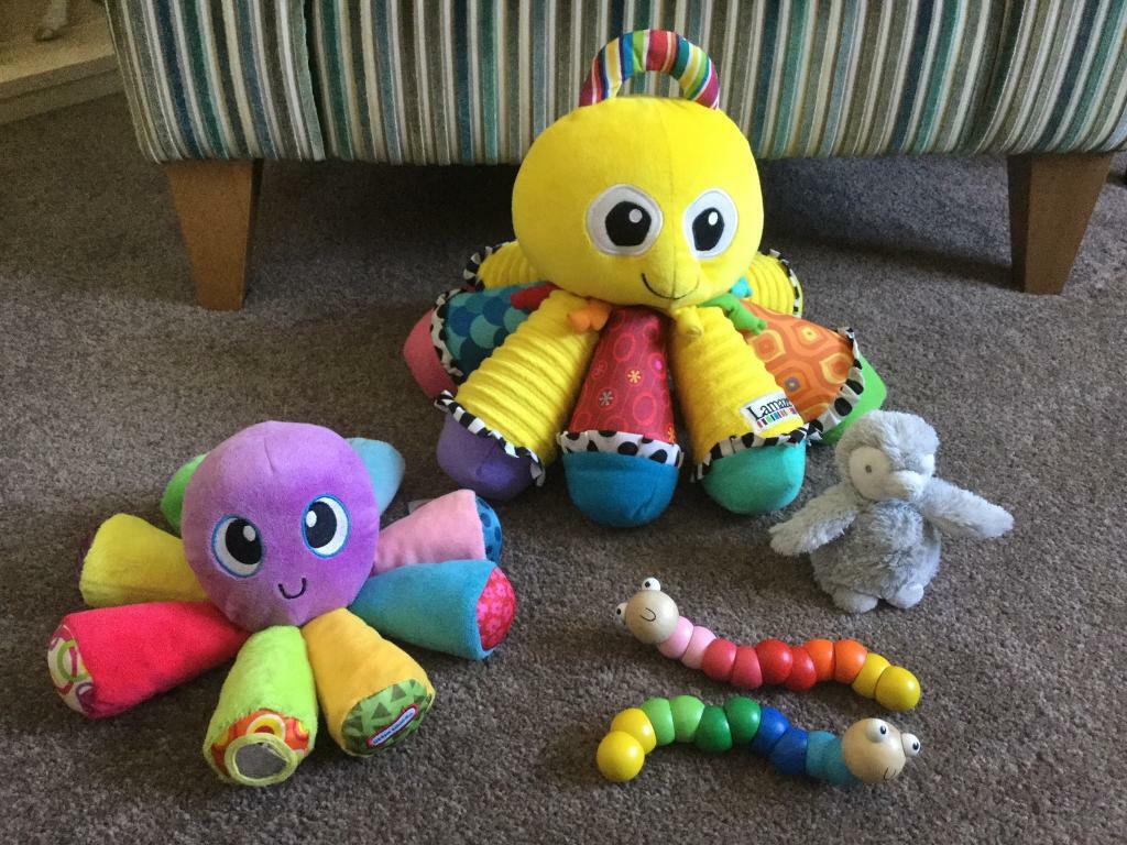 little tikes octopus soft toy